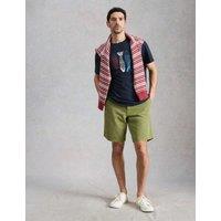 White Stuff Pure Cotton Fish Graphic Crew Neck T-Shirt Navy Mix