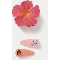 M&S Moana Claw and Clip Pack Pink
