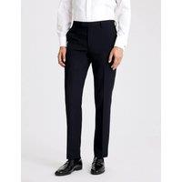 MOSS Slim Fit Tuxedo Trousers Black