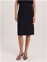 Knitted Knee Length Skirt