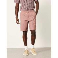 FatFace Pure Cotton Elasticated Waist Shorts Pink