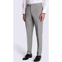 MOSS Tailored Fit Stretch Suit Trousers Grey