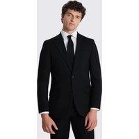 MOSS Tailored Fit Stretch Suit Jacket Black