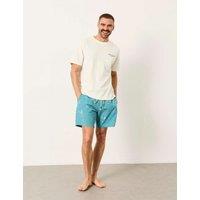 FatFace Printed Swim Shorts Teal Mix