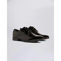 MOSS Mayfair Leather Oxford Shoes Black