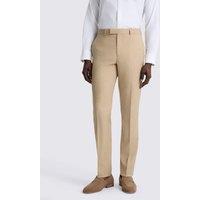 MOSS Tailored Fit Stretch Suit Trousers Camel