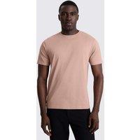 MOSS Pure Cotton Crew Neck T-Shirt Light Purple