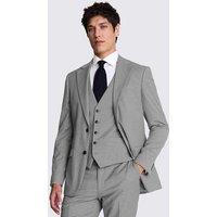 MOSS Tailored Fit Stretch Suit Jacket Grey