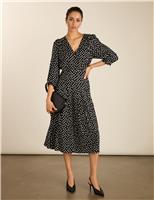 Polka Dot Midi Tea Dress