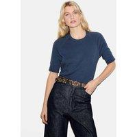 Jigsaw Pure Cotton T-Shirt Blue