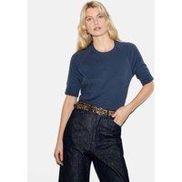 Jigsaw Pure Cotton T-Shirt Blue