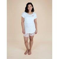 JoJo Maman Bb Maternity Peach Print Phamas Pink Mix