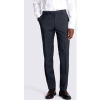 MOSS Slim Fit Stretch Suit Trousers Dark Navy