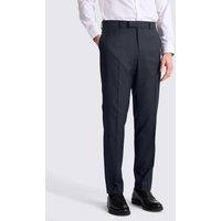 MOSS Tailored Fit Stretch Suit Trousers Dark Navy