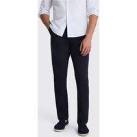 MOSS Tailored Fit Stretch Chinos Navy