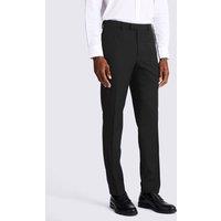 MOSS Slim Fit Stretch Suit Trousers Black