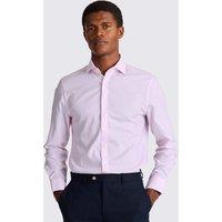 MOSS Tailored Fit Non Iron Oxford Shirt Pink