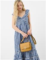 ACCESSORIZE Faux Leather Cross Body Bag Yellow