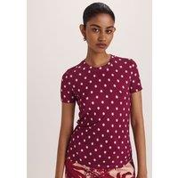 SABA Modal Polka Dot T-Shirt Multi