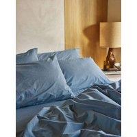 Piglet In Bed Pure Cotton Percale Pillowcase Set Blue