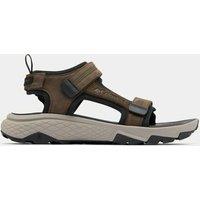 Columbia Peakfreak Rush Leather Riptape Sandals Dark Brown