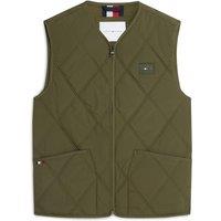 Tommy Hilfiger DIAMOND QUILT VEST Khaki
