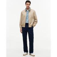 Tommy Hilfiger Pure Cotton Harrington Jacket Beige
