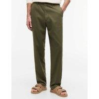 Tommy Hilfiger Dover Lyocell Rich Elasticated Waist Chinos Dark Green