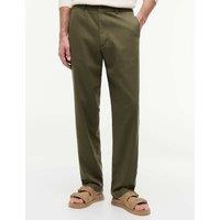 Tommy Hilfiger Dover Lyocell Rich Elasticated Waist Chinos Dark Green