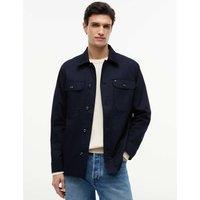Tommy Hilfiger Pure Cotton Harrington Jacket Navy