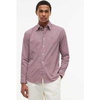 Tommy Hilfiger Regular Fit Pure Cotton Gingham Check Shirt Red Mix