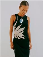 Never Fully Dressed Printed Tank Top Black Mix