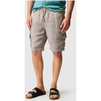 Rodd & Gunn Pure Linen Cargo Shorts Natural