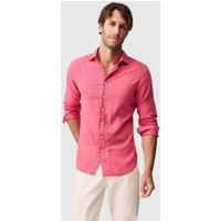 Rodd & Gunn Taupo Bay Slim Fit Pure Cotton Shirt Dark Pink