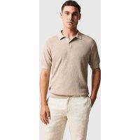 Rodd & Gunn Amberley Pure Cotton Knitted Polo Shirt Sand