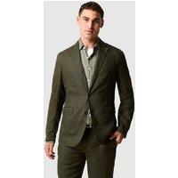 Rodd & Gunn Regular Fit Pure Linen Blazer Dark Green