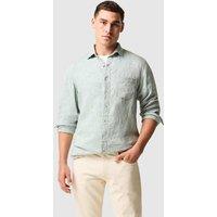 Rodd & Gunn Coromandel Slim Fit Pure Linen Shirt Light Teal