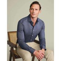 Charles Tyrwhitt Slim Fit Non Iron Cotton Rich Shirt Navy