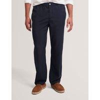 Ted Baker Tapered Fit Elasticated Waist Trousers Navy
