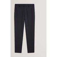 Ted Baker Regular Fit Flat Front Suit Trousers Navy