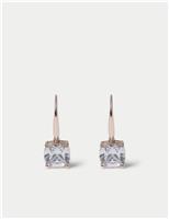 Rose Gold Cubic Zirconia Earrings