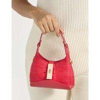 Dune London Turn Lock Mirco Bag Red