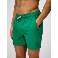 Crew Clothing Quick Dry Drawstring Swim Shorts Medium Green