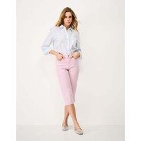 Crew Clothing Mid Rise Slim Fit Cropped Jeans Pink