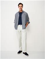 Crew Clothing Straight Fit Chinos White