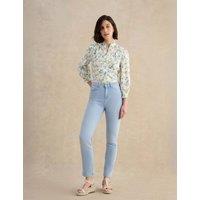HOBBS High Waisted Slim Fit Jeans Blue