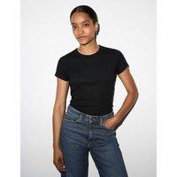 Jigsaw Cotton Rich Straight Fit T-Shirt Black
