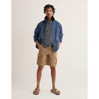 Seasalt Cornwall Pure Cotton Cargo Shorts Natural