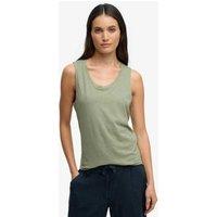 Superdry & Co Pure Cotton Tank Top Green
