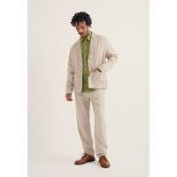 Seasalt Cornwall Cotton Rich Lightweight Jacket Natural
